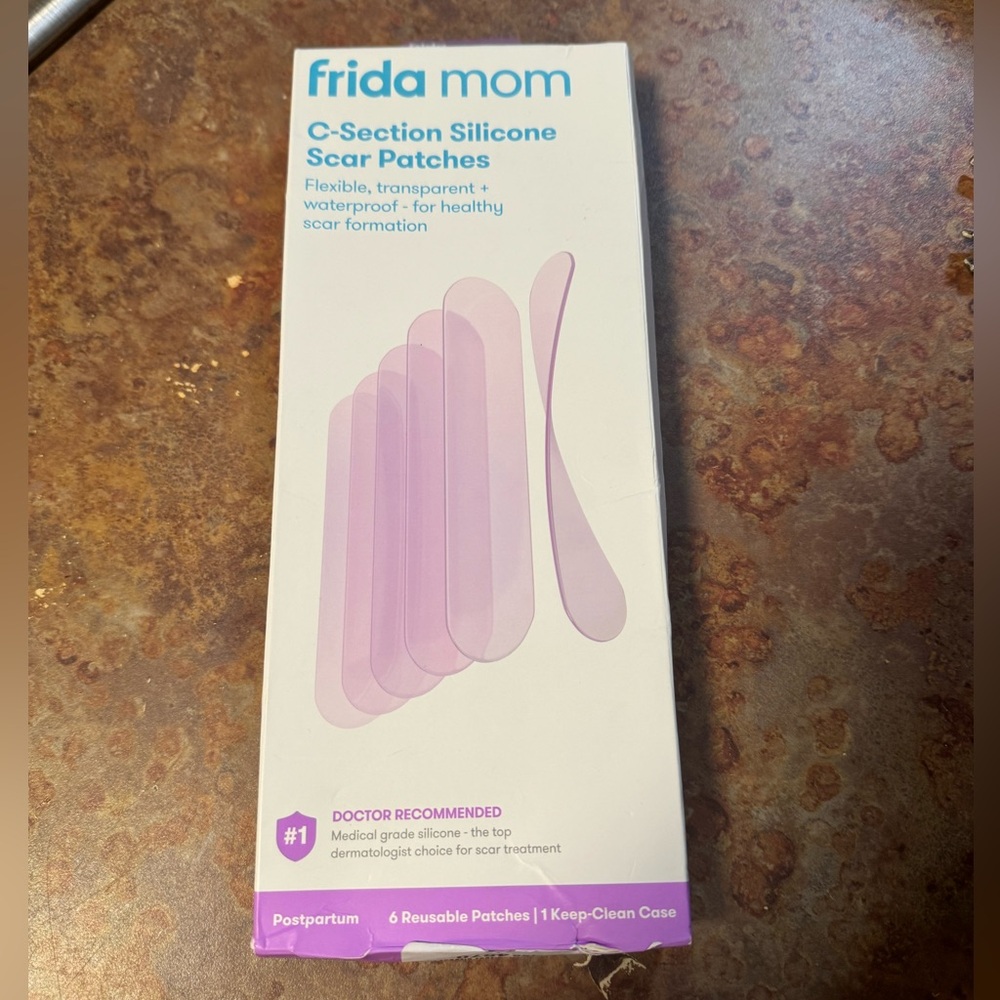 NEW Frida Mom C-section Silicone Scar Patches